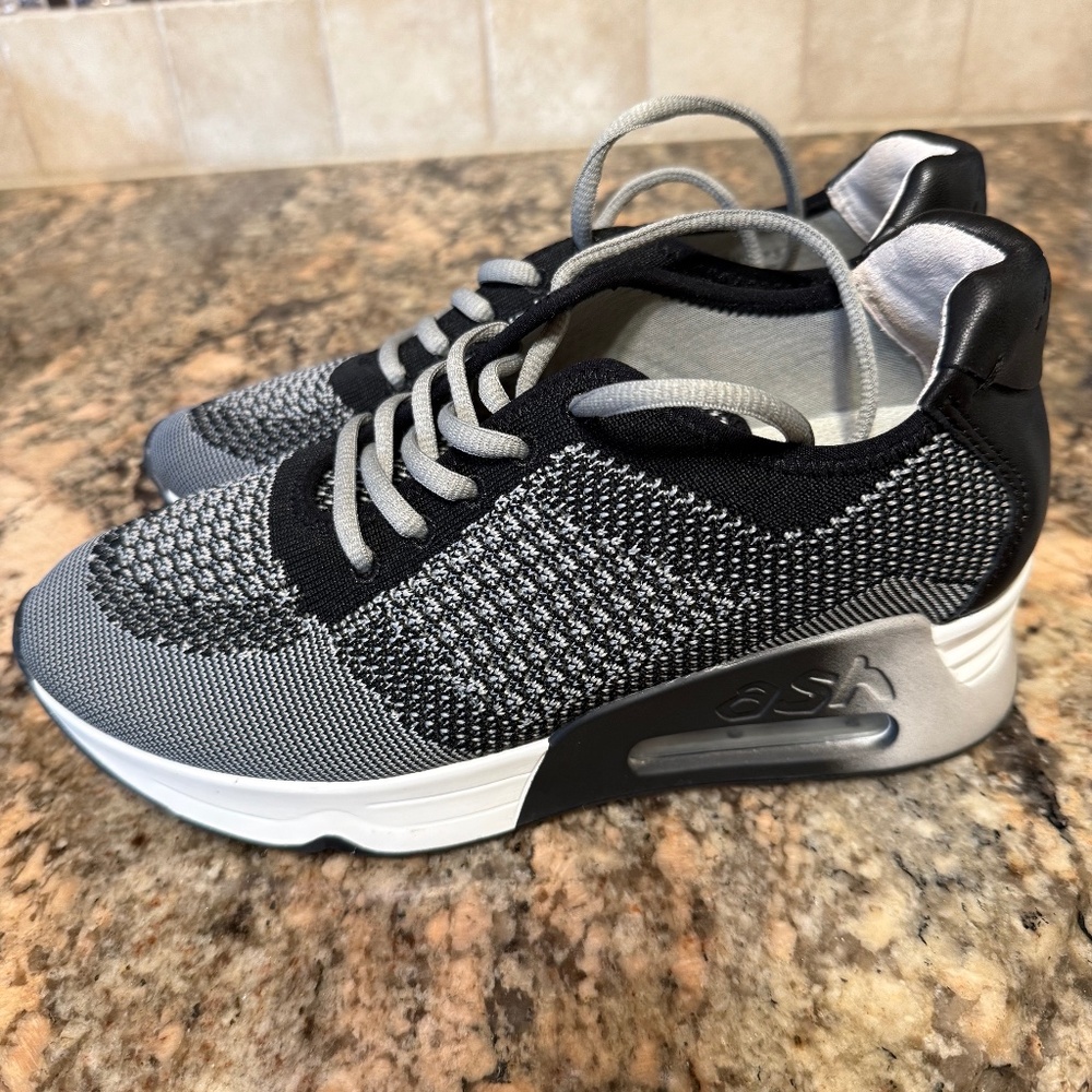 Ash Lunatic Bis Black Sneakers - Size 8 - Like New
